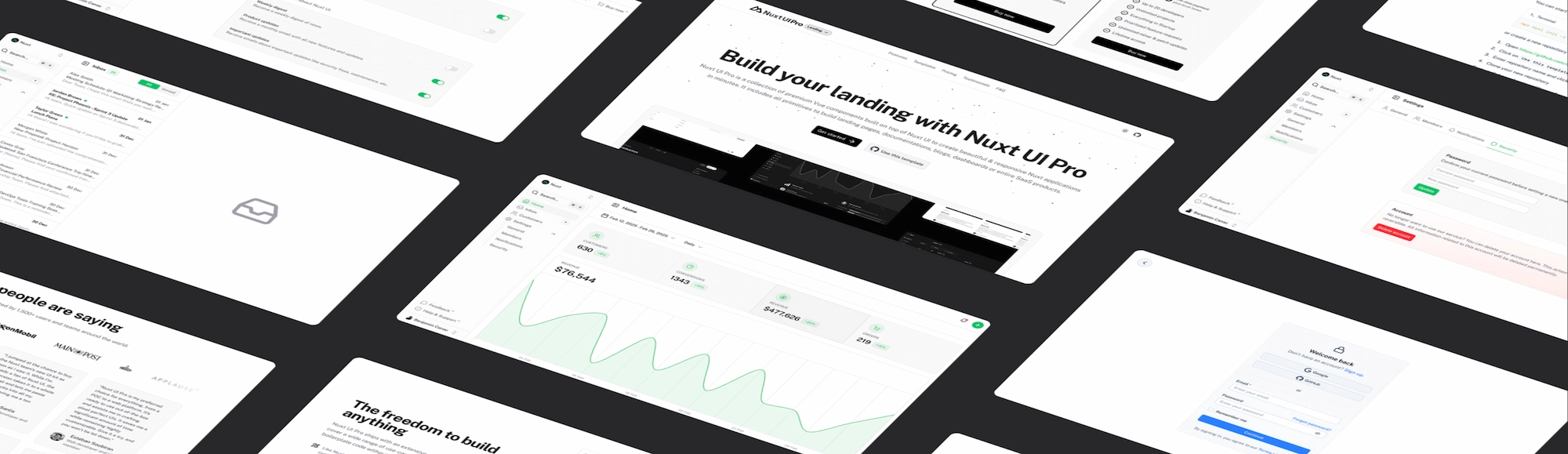 Beautiful visual powered by UI